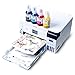 makerflo Epson SureColor F170 Sublimation Printer – Professional Dye Sublimation for Tumblers, T-Shirts, Mugs, Keychains – Desktop Inkjet Printer for Mac & Windows