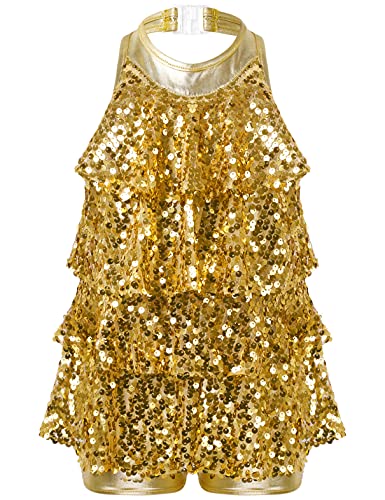 Ensemble Thermique Fille Ballet Gymnastique – Justaucorps Manches Longues + Legging Moulant Velours 3-10 Ans YiZYiF