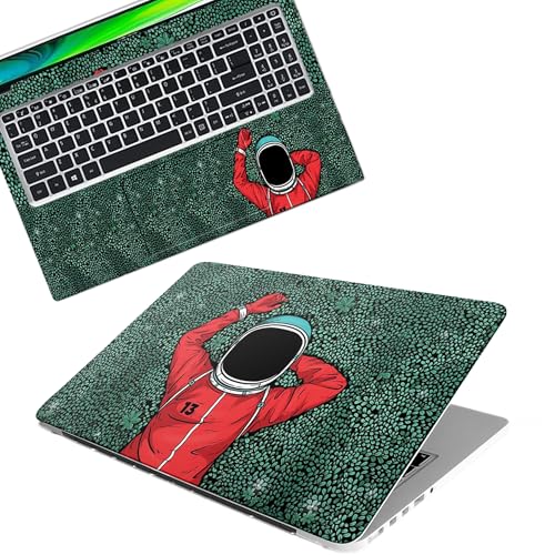 Inkykart Full Body Laptop Skin Bubble-Free| Laminated| Removable| HD Quality Sticker for Laptops Upto 15.6 Inches Compatible with Hp/Dell/Acer/Lenovo/Asus etc.(DSGN-170)
