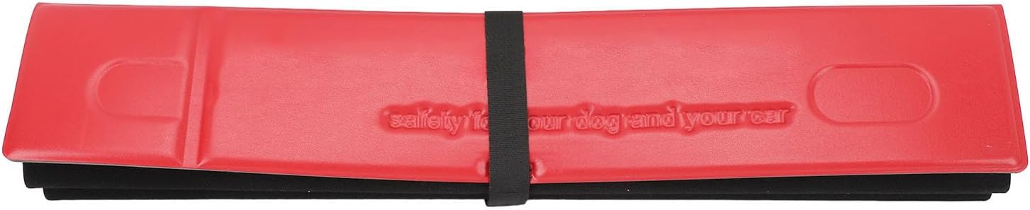 Dog Stairs Ramp for Car, Dog Ramp Pad Foldable, Anti Slip, Portable Dog Car Stair Pad, for Medium and Large Dogs, Red)25.59 X 20.87in)