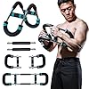 Ultimate Twister Arm Trainer, Adjustable Chest Workout Equipment, Arm Trainer for Men, Chest Trainer for Men, Shoulder Muscle Training, Portable Spring Resistance Home Fitness Equipment