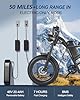 Riding'times 1500W Electric Bike for Adults Full Suspension, 20.4AH Long Seat Dirt Bike with 20" Fat Tire, Max 31MPH & 40-150 Miles, Moped Style Ebike for Snow, Mountains, Road #3