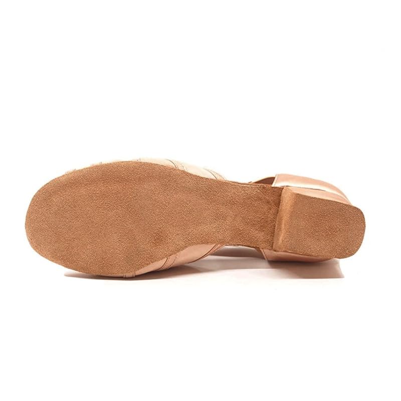 SWDZM Women Rhinestone Latin Dance Shoes Ballroom Salsa Batchata Performance Practice Dance Shoes4