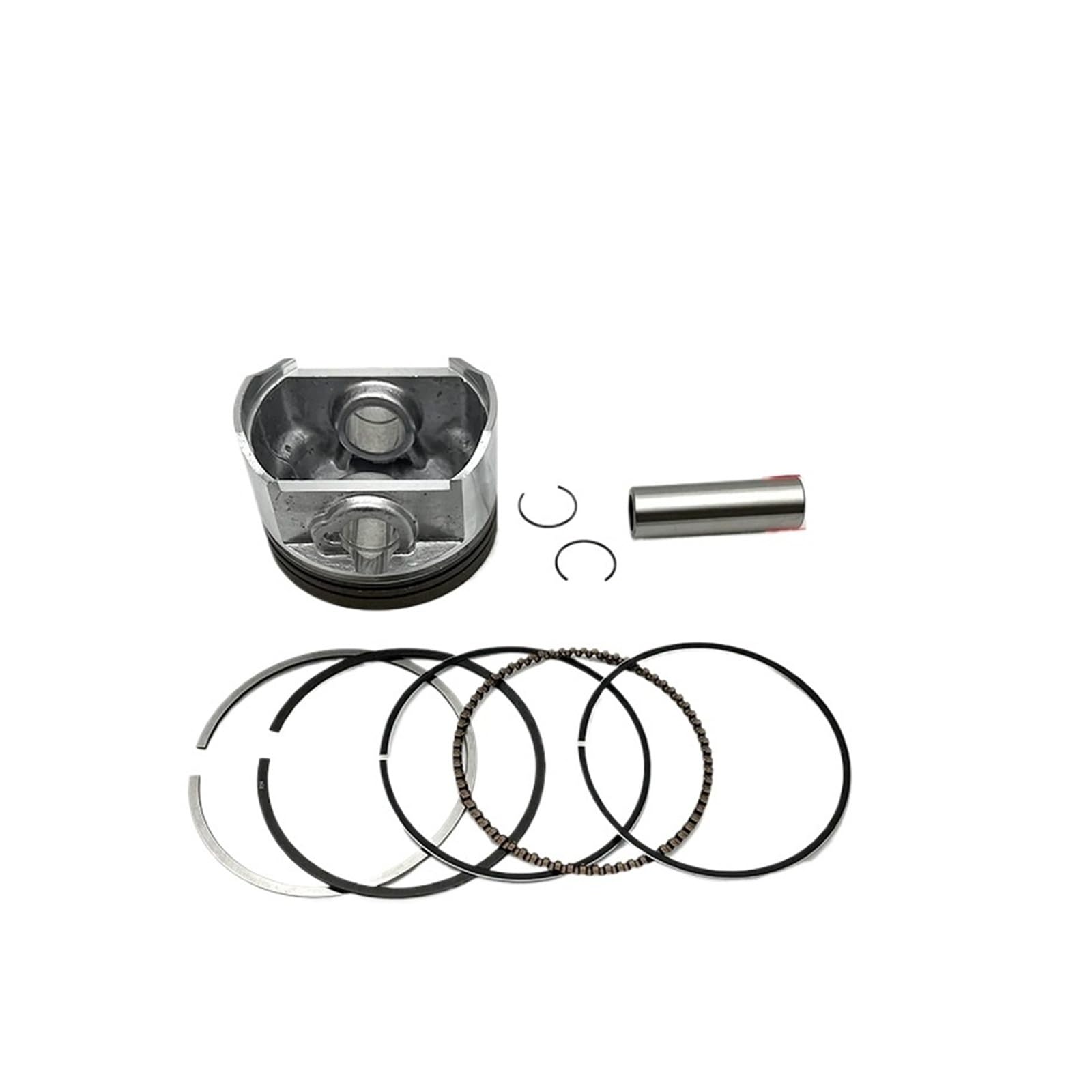 Fasce Elastiche Kit Fascia Elastica Per Pistone Big Bore Da 16 Mm Con Perno Da 70 Mm Per CG250 A CG300 300cc Pistone