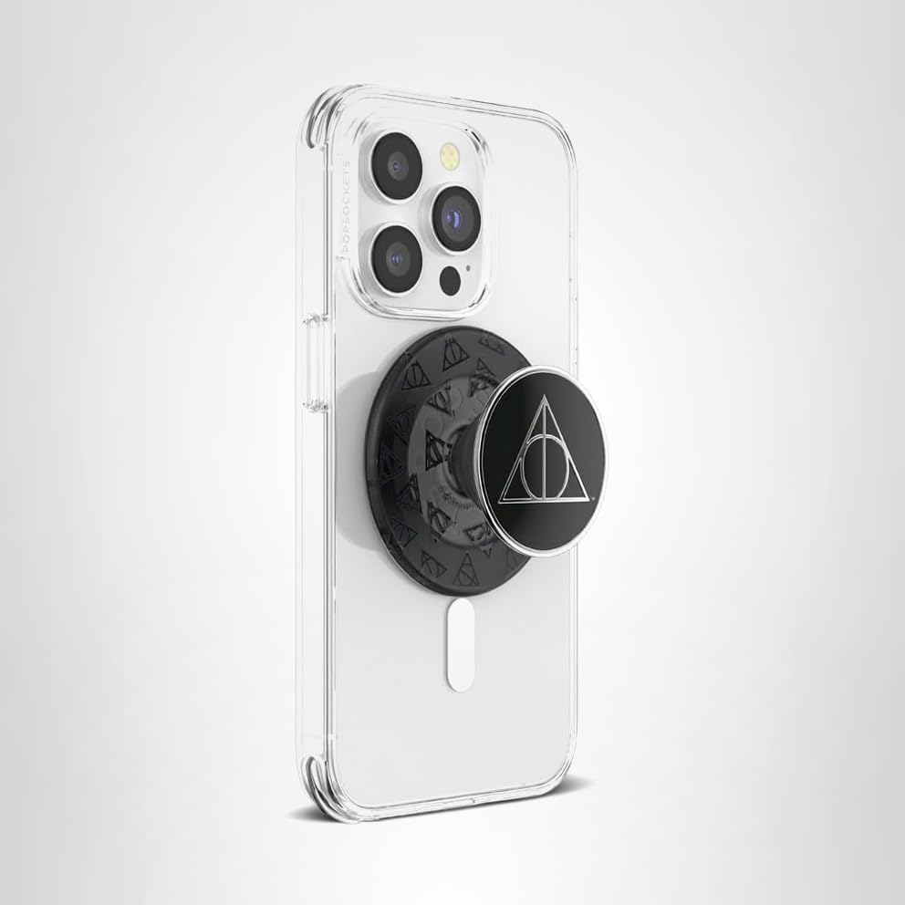 PopSockets Phone Grip For MagSafe, Secure Magnetic Phone Grip & Stand, Hands -Free Kickstand, Wireless Charging Compatible, Harry Potter - Tidepool There's Only Power - View #8
