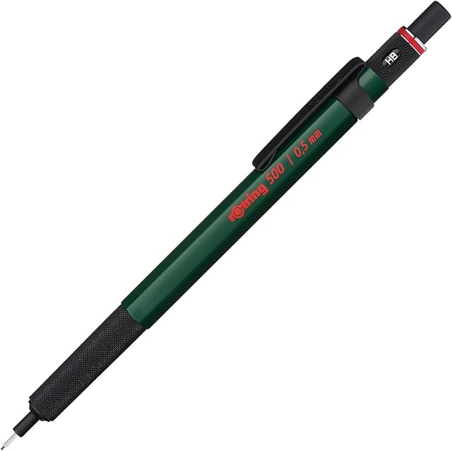 rOtring 500 Mechanical Pencil | 0.5mm | Green Barrel