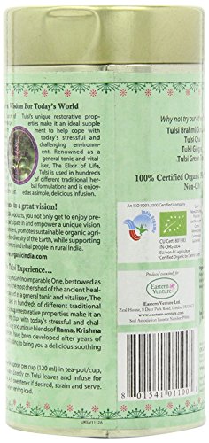Image of ORGANIC INDIA Tulsi Original Tea 100 GM Tin (Pack of 2)