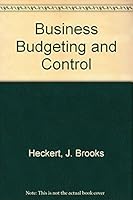 Business budgeting and control B0007DF5N2 Book Cover