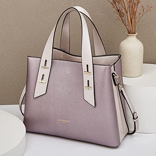 LAORENTOU Women Crossbody Handbags Genuine Leather Satchel Handbags for Women Top-handle Shoulder Tote Purses by LAORENTOU - Image 7