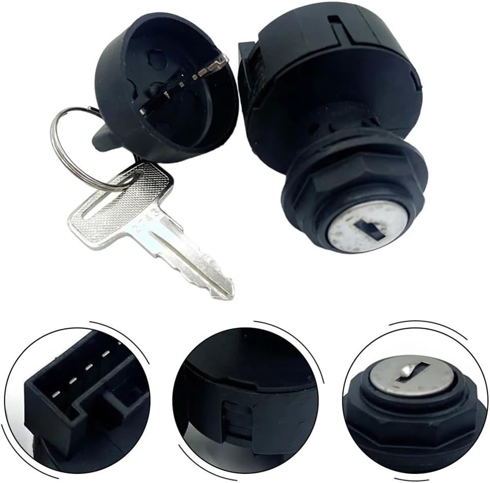 Replace Ignition Switch Fit for 106-5270 120-3956 Ignition Key Switch Lawn Mower Parts