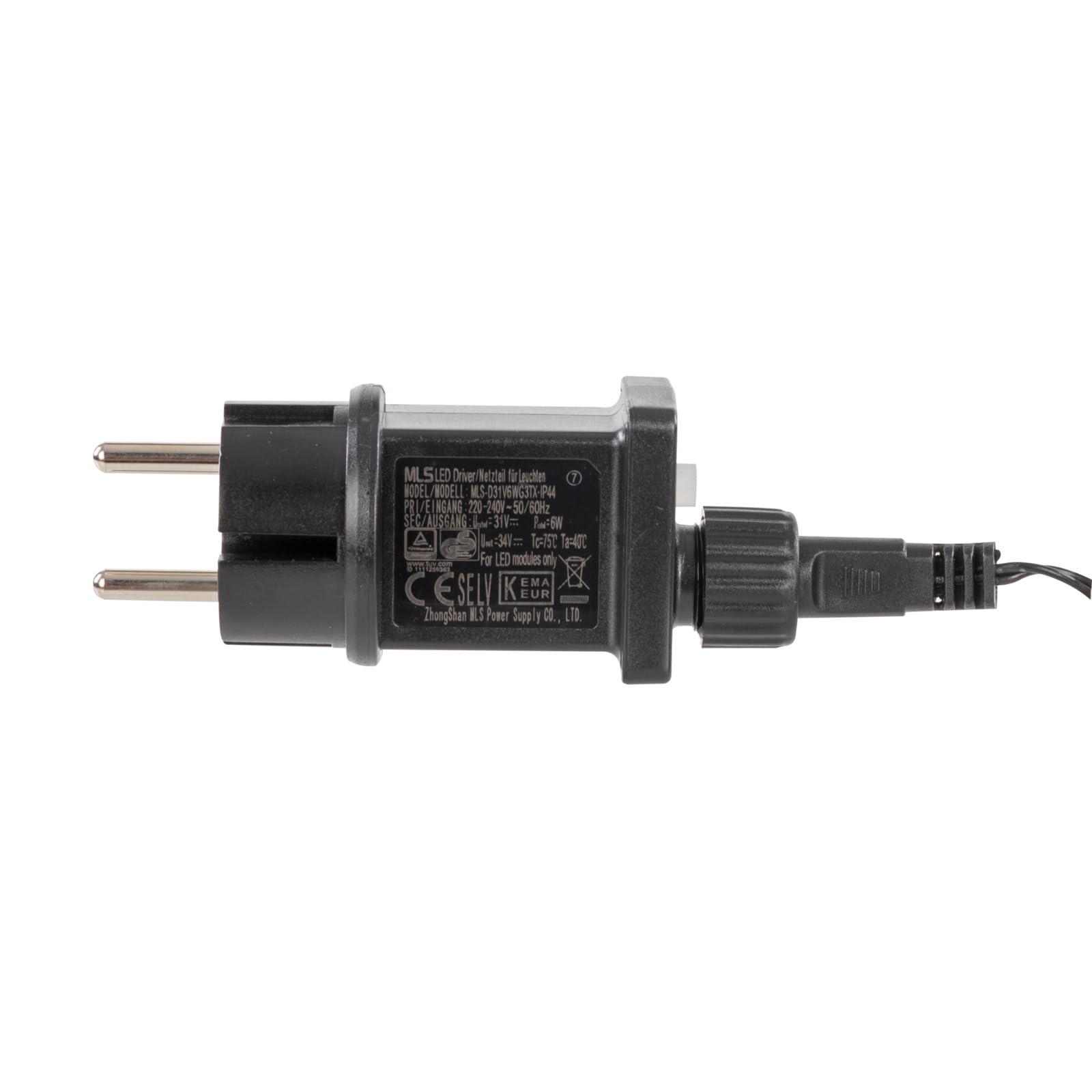 Idena 31898 - Catena luminosa a LED con 1152 LED bianco caldo, lunghezza circa 28 m, per esterni e interni, con timer da 8 ore e trasformatore, come decorazione per feste e decorazione natalizia
