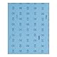 PFERD Gewebe Schleifbogen, 10 Stück | Korund 230x280mm A80 | 45098028 – universell für Holz, Farbe & Lack