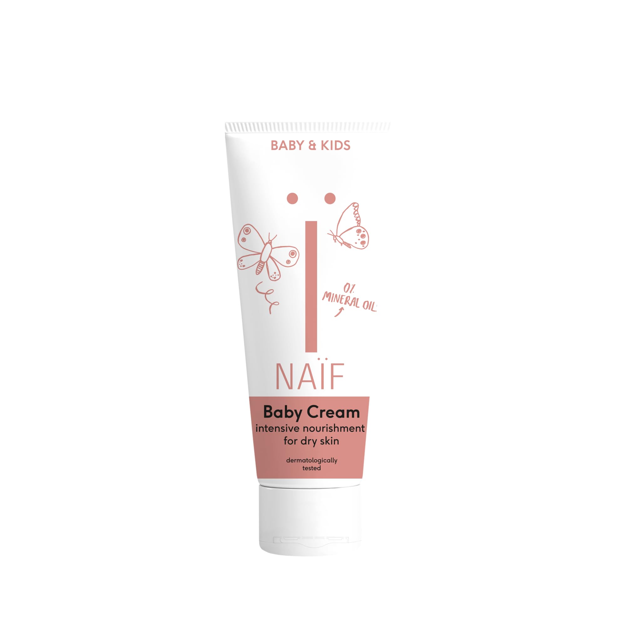Naïf Nährende Pflegecreme für Baby & Kind 75 ml: Pflegecreme für Gesicht und Körper