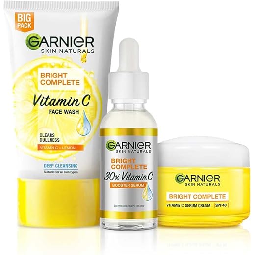 Garnier Bright Complete Vitamin C Regime Kit