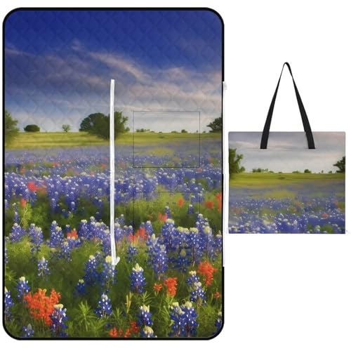 Couverture de plage imperméable pour rester au sec sur le sable humide