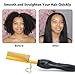 Dolahair Electric Hot Comb for Wigs Hair Straightener Electric Pressing Combs Lace Front Wigs Flat Iron Comb Lace Melting Band wig kit with hot comb wig installation kit