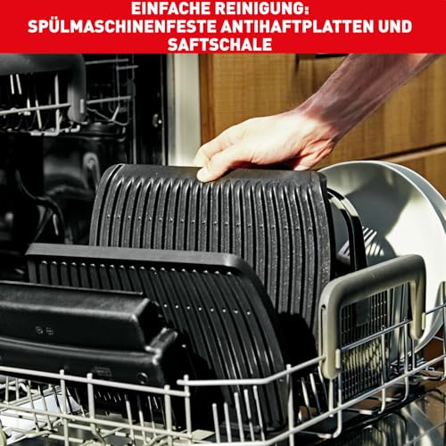 Tefal OptiGrill+ XL Kontaktgrill, 9 Programme, manueller Modus – Ansicht 6