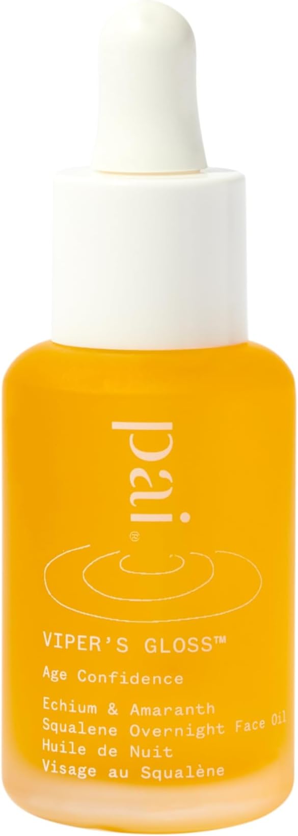 PAI SKINCARE - Organic Viper's Gloss Echium + Amaranth Overnight Face Oil | Natural, Vegan, Sensitive Skincare (1 fl oz | 30 mL)