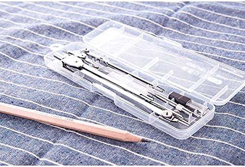 Math Geometry Kit Set Metal Compass Set Professionele tekening ontwerpkompas, 5 stks Math Compass, briefpapier… - Image 7