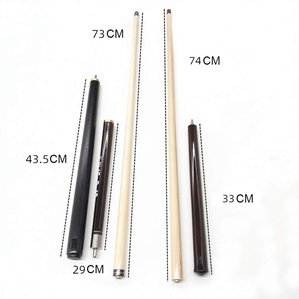 Kij bilardowy, Maple Wał Handmade Jump & Break Snooker Cue 13mm Tip Pool Bilard Stick