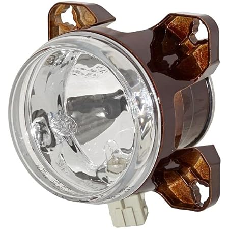 HELLA 1K0 008 191-001 FF/Halogen-Scheinwerfereinsatz, Fernscheinwerfer - 90mm Essential - 12V - rund - Referenzzahl: 12.5 - Einbau - glasklare Streuscheibe - links/rechts