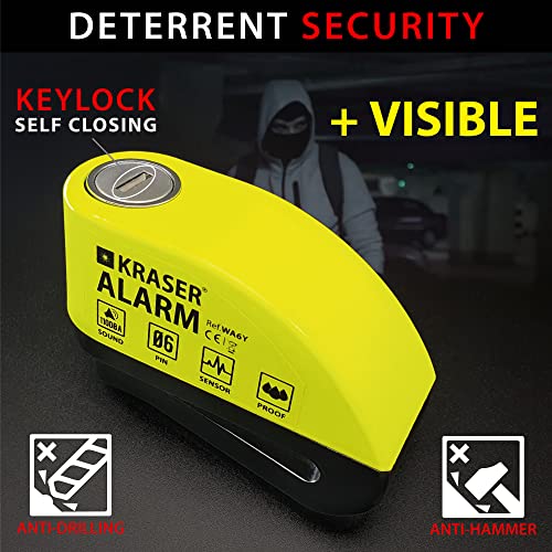 KRASER WA6Y Alarm Disc Lock