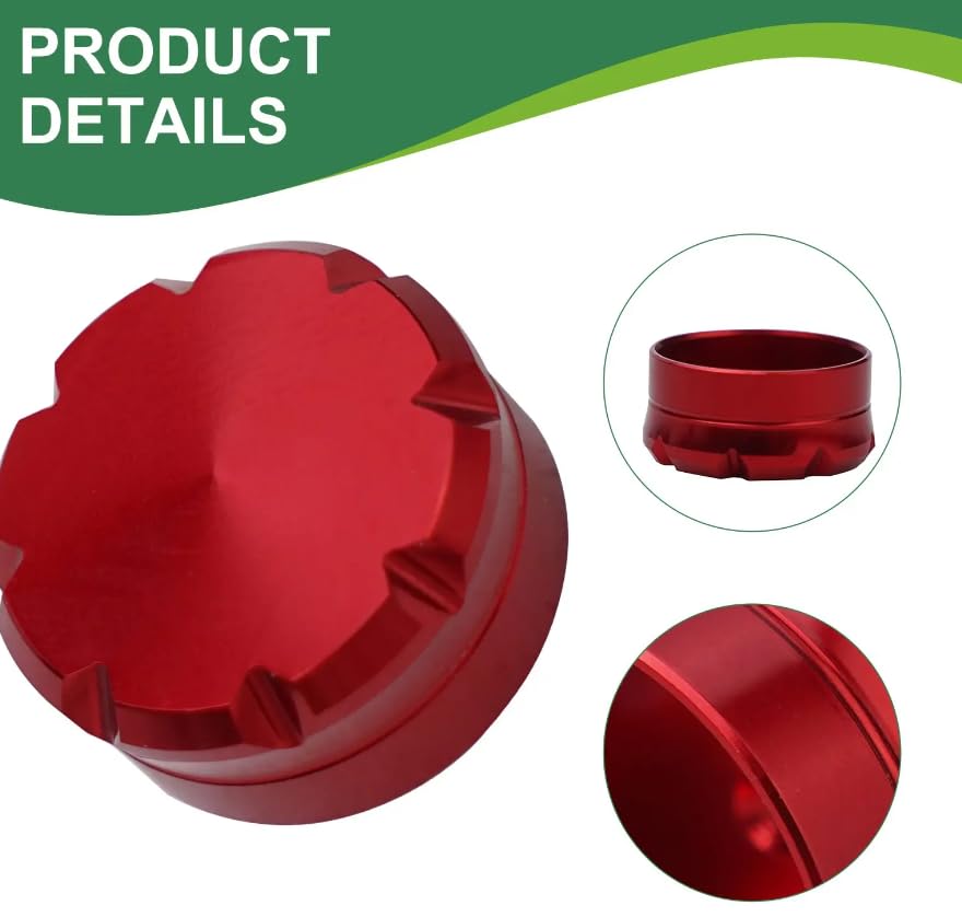 KTGCOZS Pack of 1 Replace Parts New Fishing Wheel Mechanical Brake Trim Knob Nut for DAIWA Steez A Spool Tension Mechanical Brake KNOB Fish Accessorie (Black 1pcs)