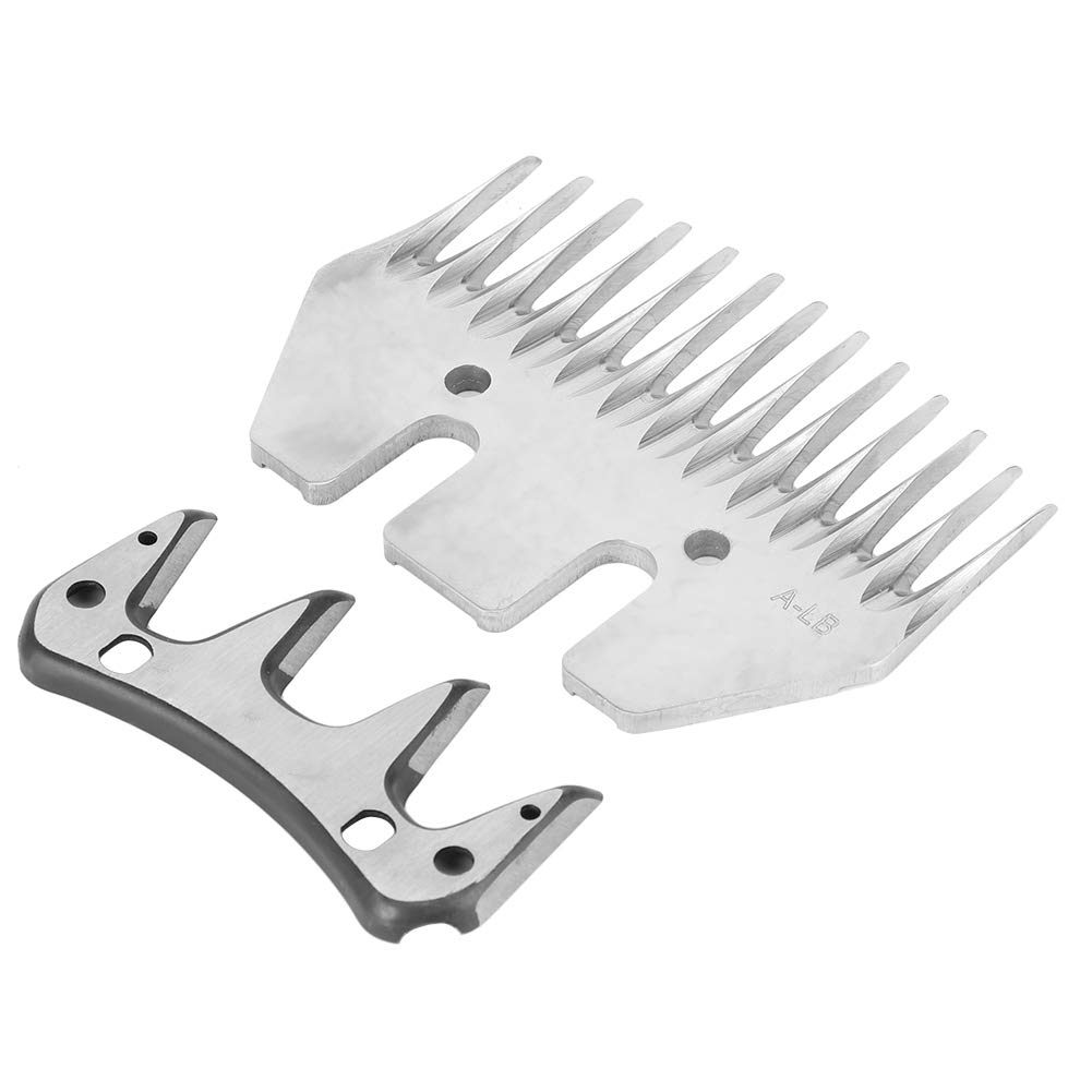 Lame de Tondeuse à Mouton en Acier Inoxydable, Cisaillement pour Chèvre 13 Dents