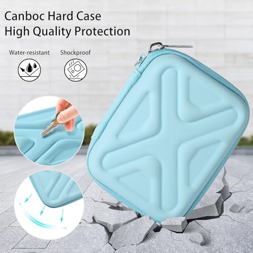 Funda rígida para cámara digital color azul miniatura 6