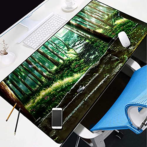 Tapis de souris XXL One Piece 1000x500 mm en caoutchouc antidérapant pour bureau