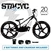 STACYC Brushless 20eDRIVE Electric Balance Bike with Additional 6AH 36V E Bike Battery