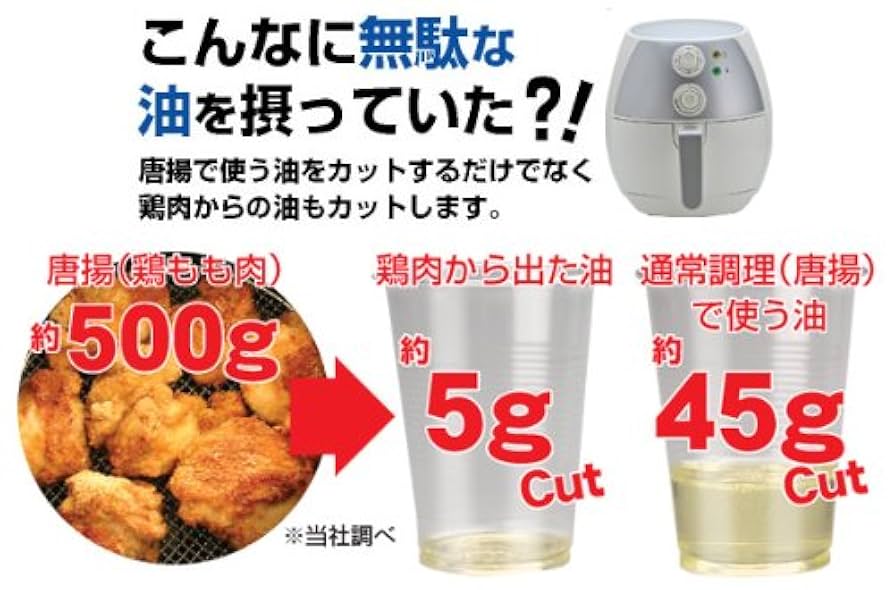 わがんせ 電気フライヤー ノーオイルフライヤー ホワイト RJ874WH khxv5rg Amazon.co.jp: わがんせ 電気フライヤー ノーオイルフライヤー