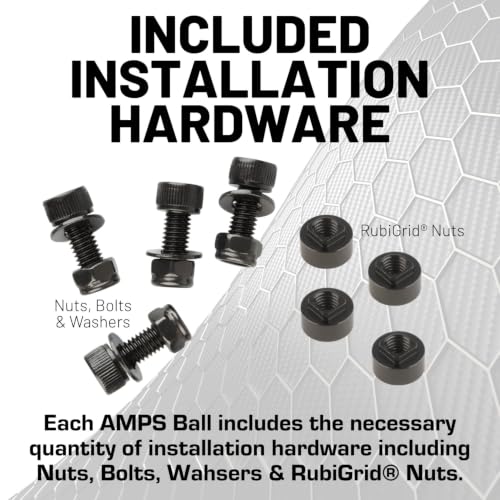 Image of Bulletpoint Metal 4-Hole AMPS Base Mount with 20mm (0.787 inches) Mounting Ball