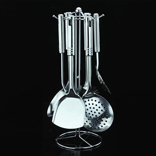 Miniatura 7 de Juego de 7 piezas de utensilios de cocina antiadherentes utensilios de cocina antiadherentes utensilios de cocina de metal utensilios de cocina