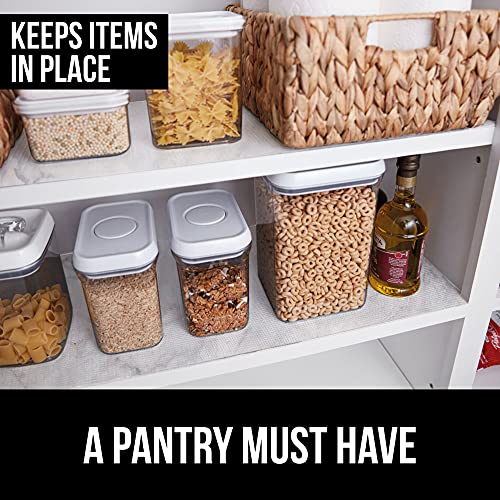 Gorilla Grip Slip Resistant Drawer And Shelf Liner, Non Adhesive Water Resistant, Easy Clean And Trim, Smooth Surface Liners For Kitchen Cabinet, Shelves, Drawers, Pantry, 17.5 In X 20 Ft, Marble #TOP4