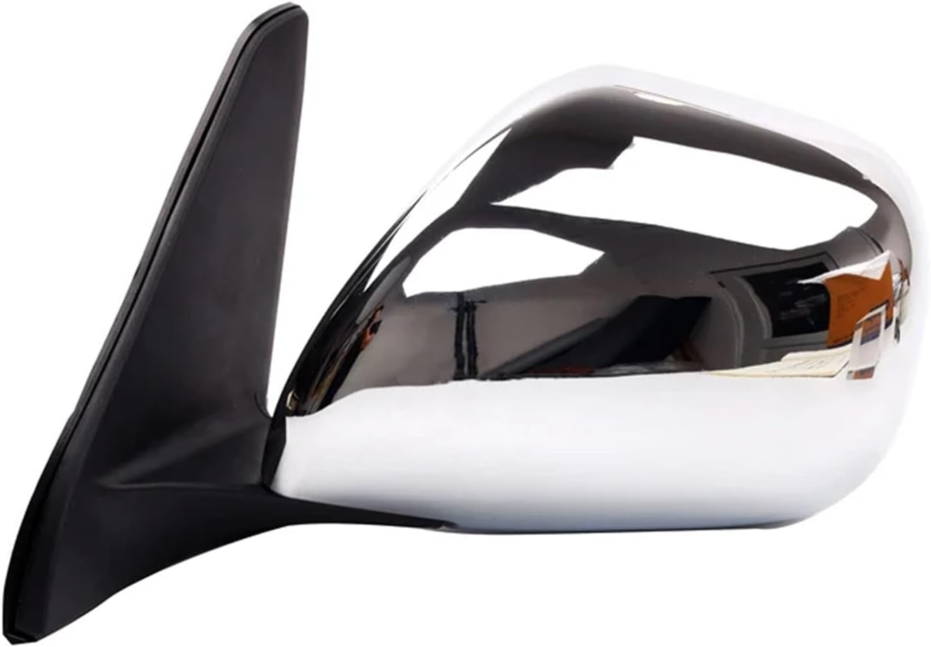 Compatible For Toyota for Land for Cruiser for Prado 2002-2009 LC120 5-PINS With Electric Folding Car Chroming Outer Door Rearview Side Mirror Assy(Only Right) (Only Left)
