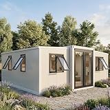 SOLUTION´S HOUSE Casa Prefabricada Expandible 19m², Baño. Instalación Eléctrica y Fontanería Incluidos | Materiales de Máxima Calidad | Distribución 100% Personalizable