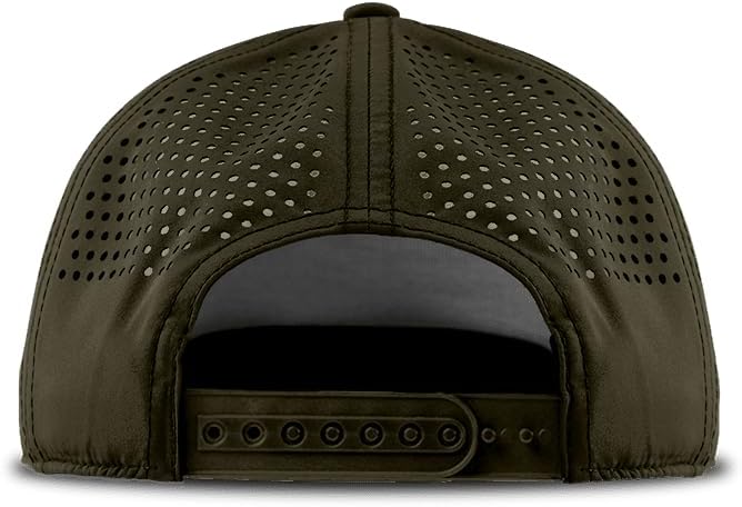 Branded Bills North Carolina 12 Leather 5-Panel Hat for Men | Baseball Cap