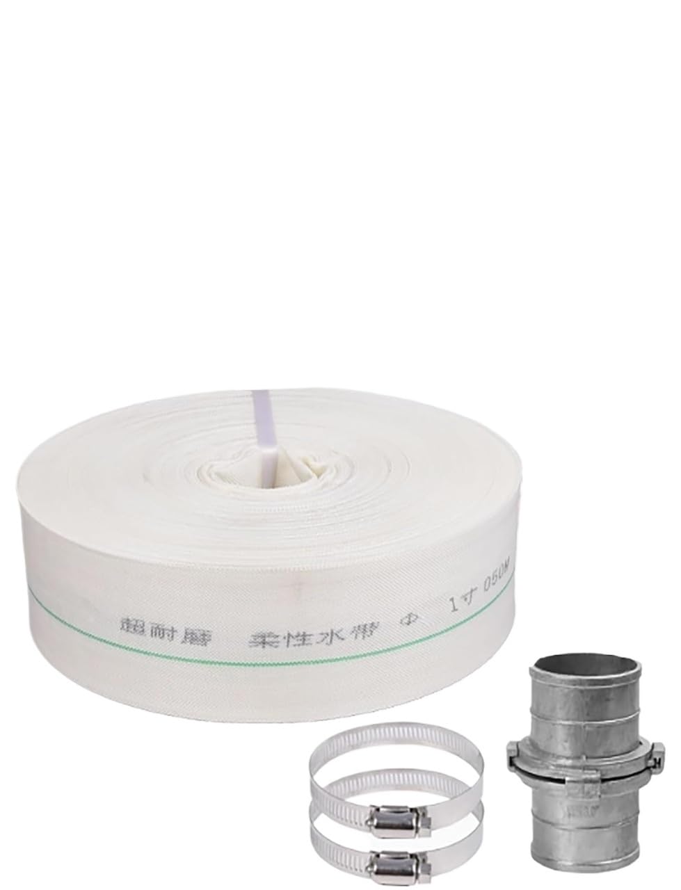 Manguera de Descarga Layflat, Manguera de Drenaje Transferencia Agua Plana PVC for Lavado a contracorriente Piscina, diámetro 2,5 Pulgadas, 10-100 Metros(30meter)