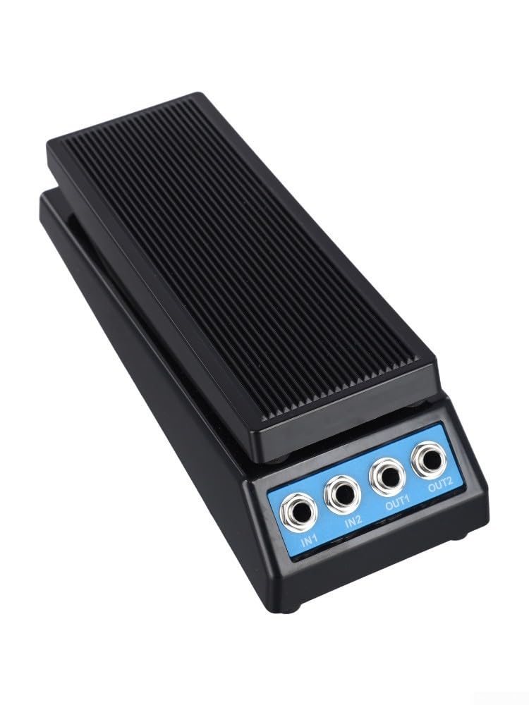 Pedal Volumen Guitarra Doble Canal Bajo Eléctrico | doble canal, compatible bajo y , versatilidad total, sonido para limpio, para fácil instalación