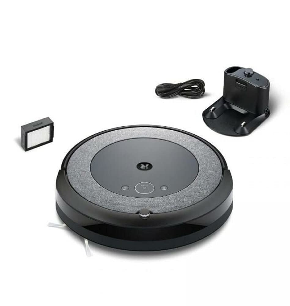 iRobot Roomba i3 (3158) Robot Vacuum Cleaner, Black/Grey : Amazon
