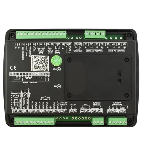 Módulo 6110N controlador de generador eléctrico y panel de automatización 4