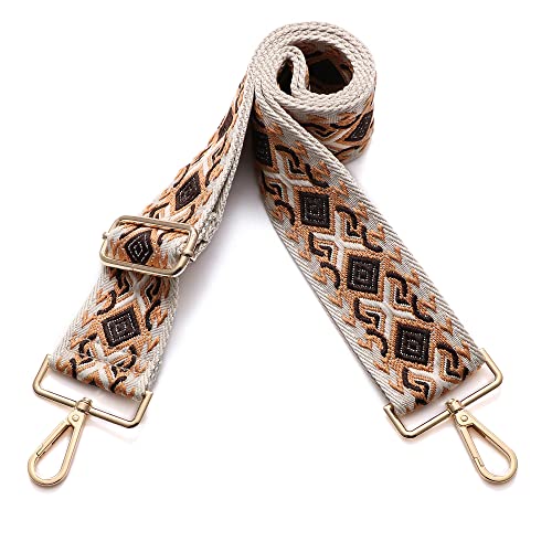 Image of S-Jacorry Purse Strap Replacement Crossbody Wide Shoulder Strap Adjustable Canvas Straps Handbag Strap Replacement Belts