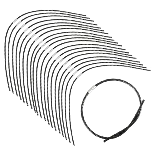 JAMHER Lot de 20 Fils de Rechange F016800431 avec les coupe-bordures AFS 23-37, 37 cm × 3,5 mm pour tondre les pelouses