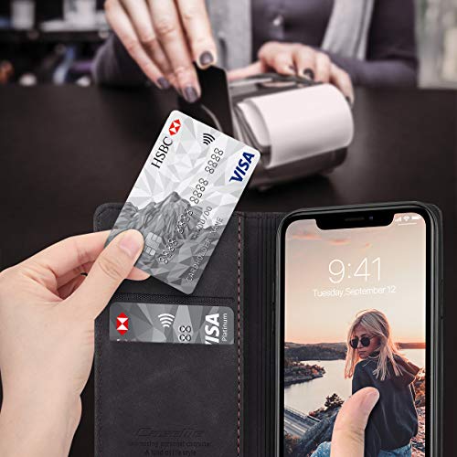 RuiPower Custodia per iPhone XR in pelle di alta