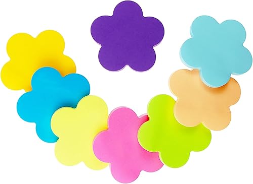 Miniatura 7 de Notas adhesivas, 560 hojas de 3 x 3 pulgadas, bloc de notas autoadhesivas en forma de ciruela, notas adhesivas de color, almohadillas autoadhesivas