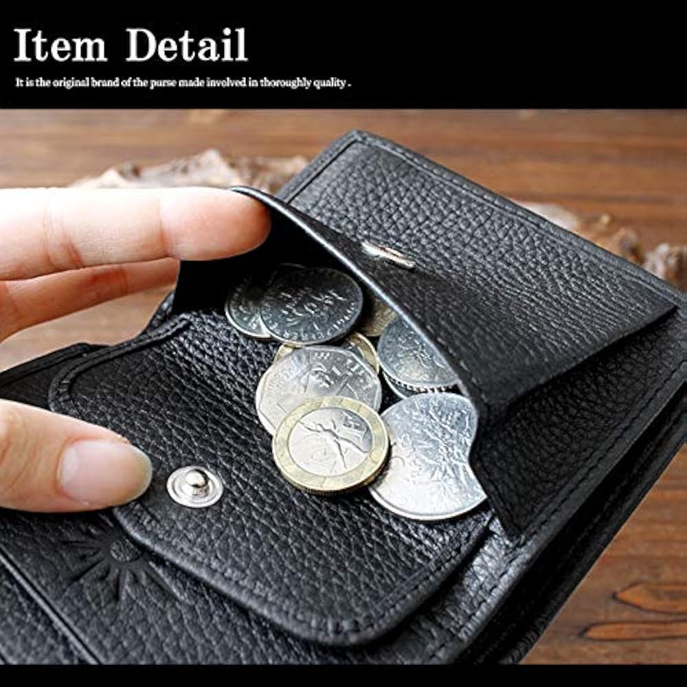 Amazon | [デイズアート] 財布 三つ折り財布 メンズ 本革 レザー