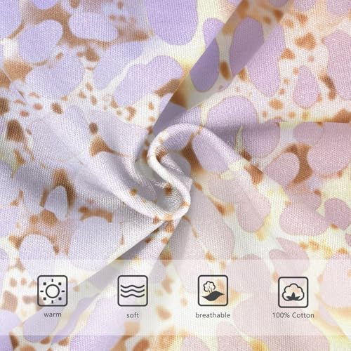 KLL Holographic Leopard Print on Gradient Copper Baby Boys Cotton Underwear Cute Children Undies3