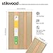 Stikwood Wall Decor | Peel and Stick Wood Plank Test Kit, Reclaimed 5 Pack Sample Set