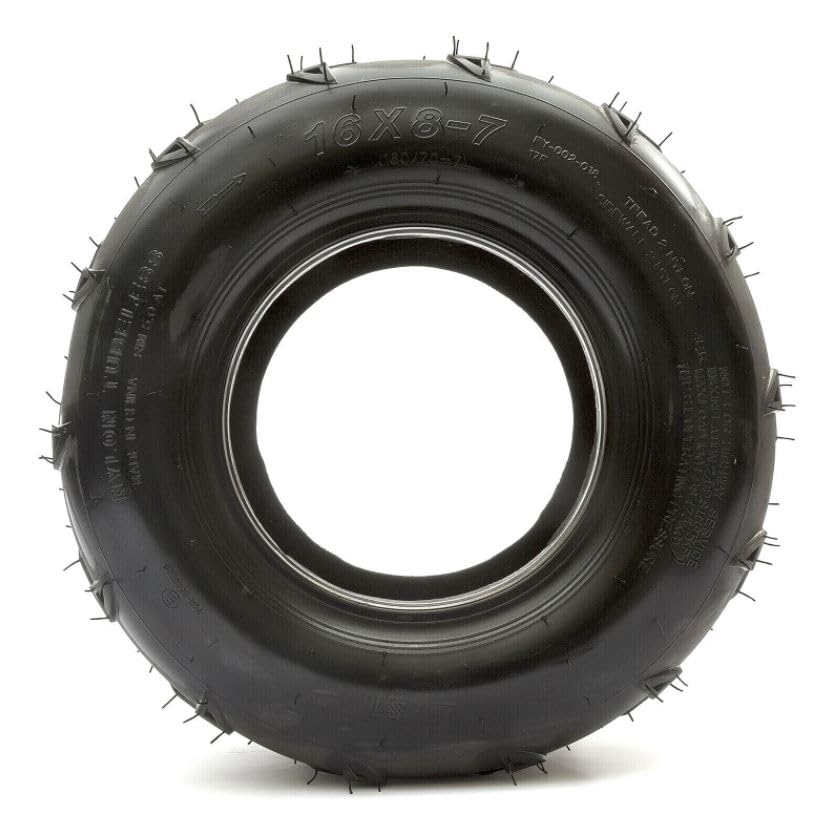 Reifen 16x8-7 – Kinderquadreifen schlauchlos 16x8-7 V-Profil 160/70-7 für Kinder Quad ATV Quadreifen Kinderquad Ersatzreifen